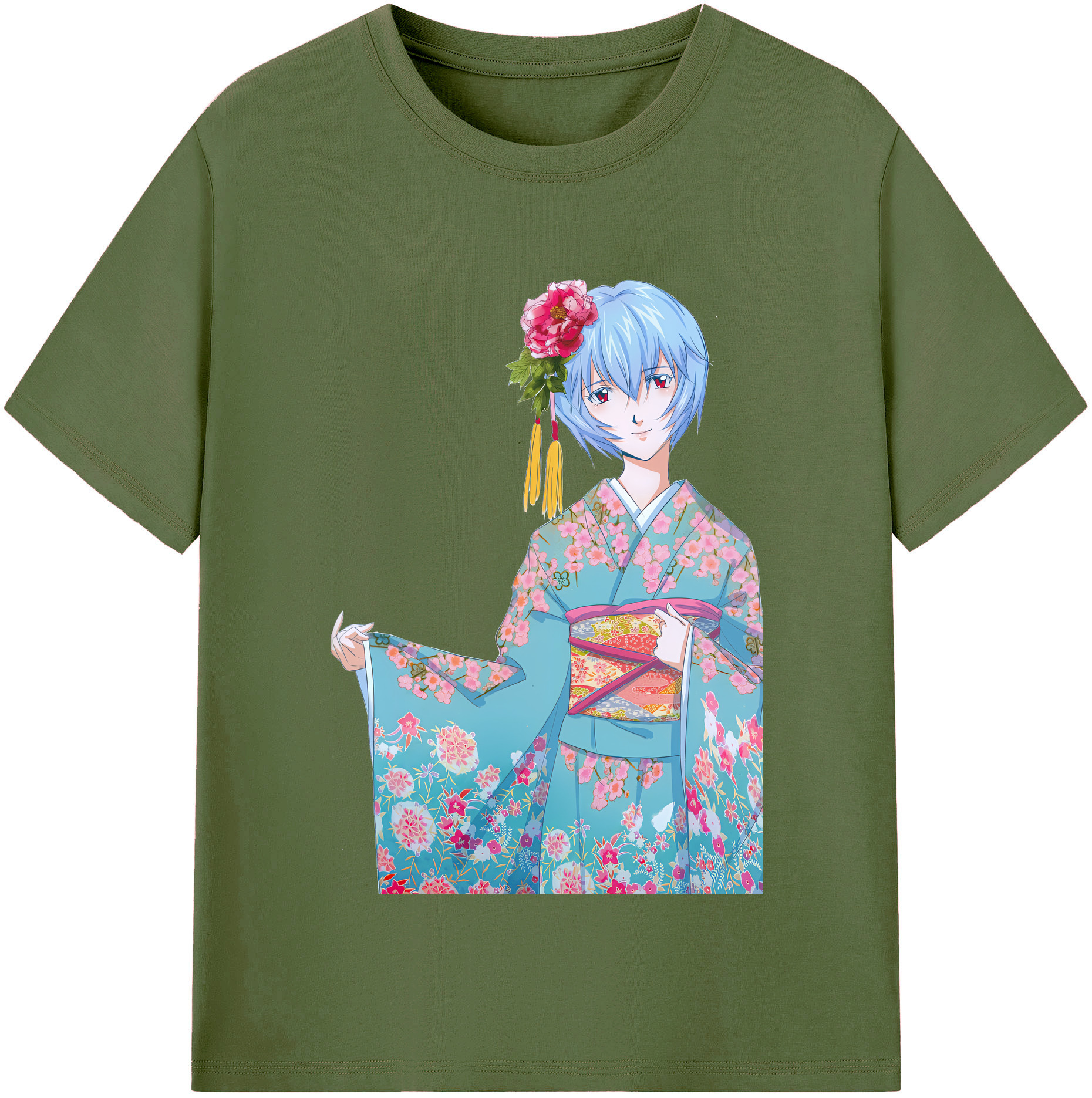 （画像用） EVA 新世紀エヴァンゲリオン 綿100％半袖Tシャツ（フロントプリント）